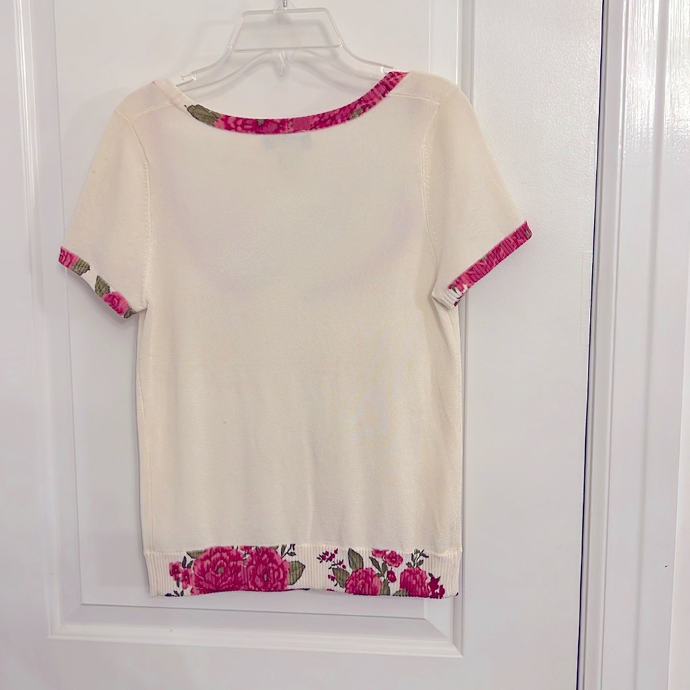 Vintage Floral Patchwork Blouse - image 3